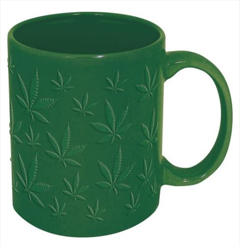 Stonerware Embossed Leaf Pattern Ceramic Mug/Product Detail/Mugs