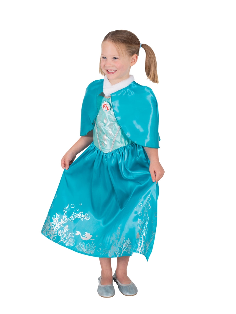 Ariel Deluxe Winter Cloak Costume - Size 3-5/Product Detail/Costumes
