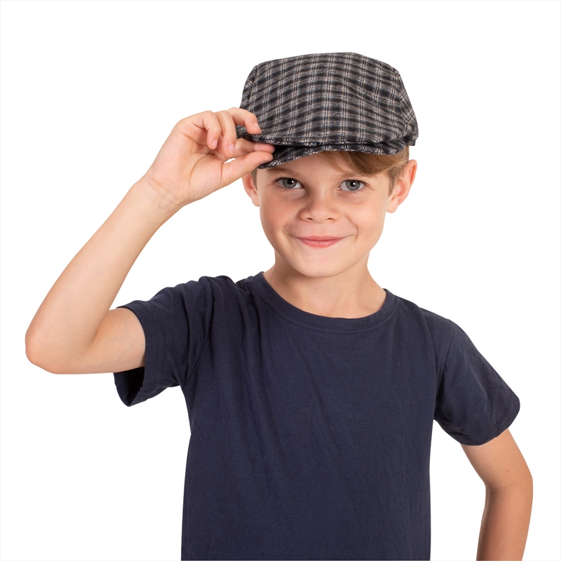 Colonial Boy Flat Cap - Child One Size Only/Product Detail/Costumes