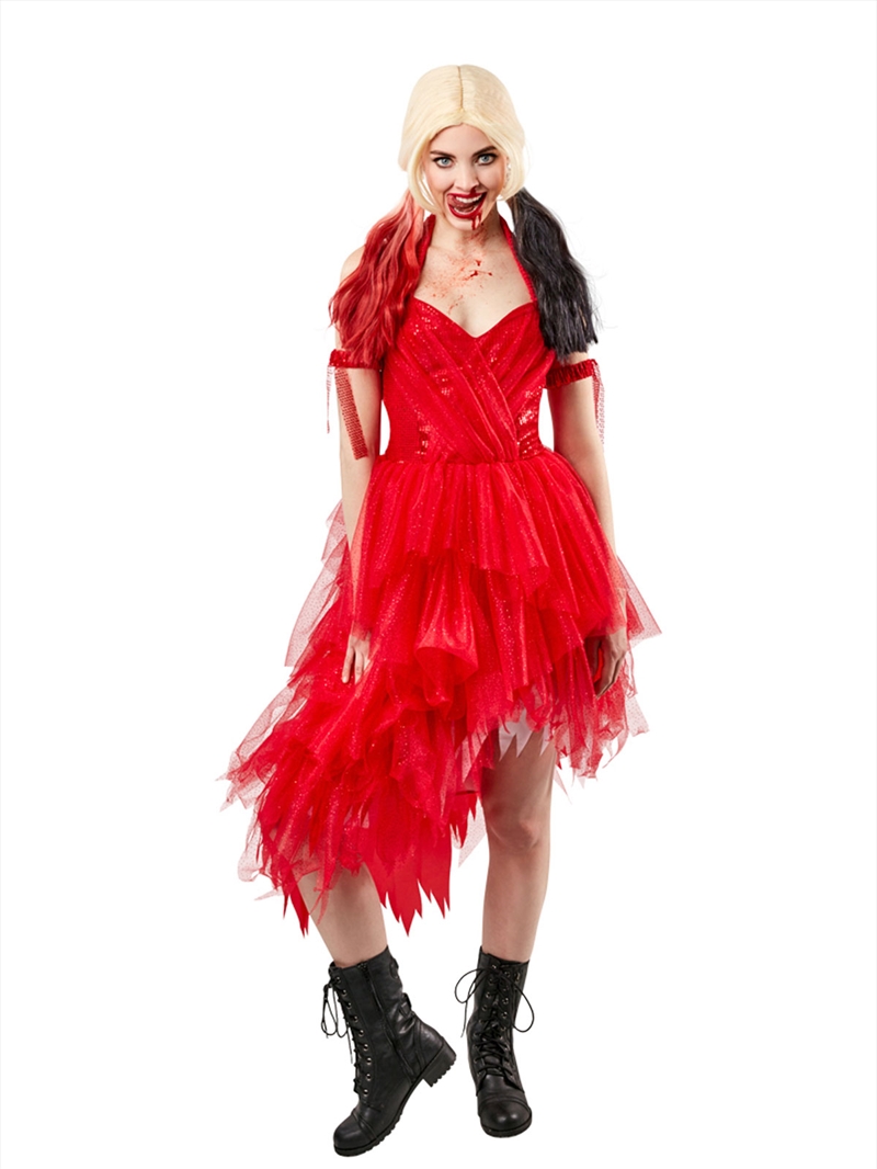 Harley Quinn Red Dress Costume - Size Xs/Product Detail/Costumes