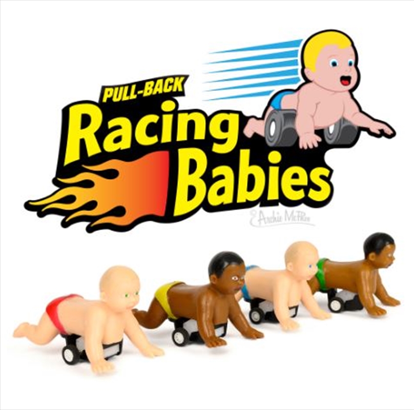 Archie McPhee – Pull Back Racing Babies (SENT AT RANDOM)/Product Detail/Toys
