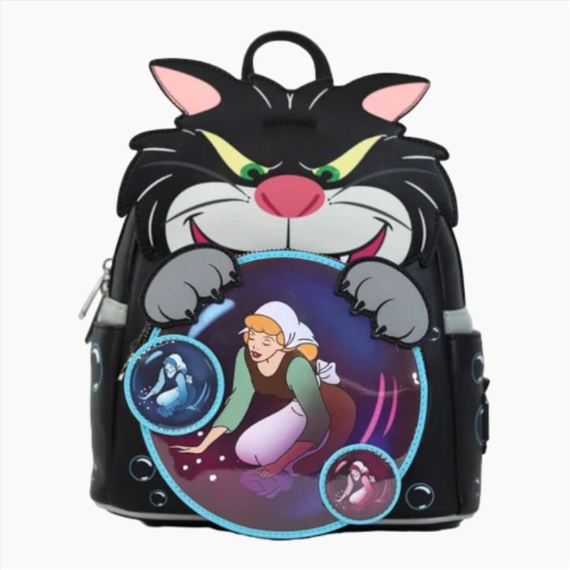 Loungefly Cinderella (1950) - Lucifer Cosplay US Exclusive Mini Backpack [RS]/Product Detail/Bags