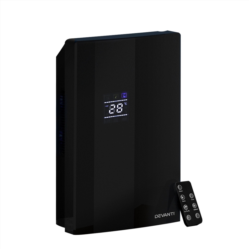 Devanti 2L Dehumidifier Air Purify Black/Product Detail/Accessories