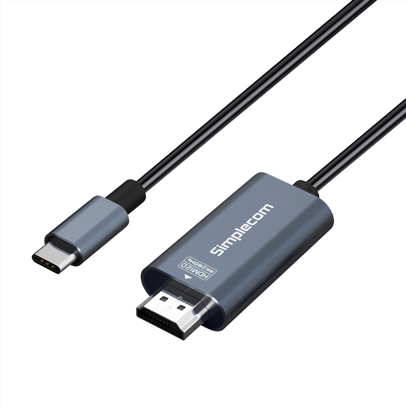 Simplecom DA322 USB-C Type-C to HDMI 2.0 Cable 2M HDCP 4K@60Hz/Product Detail/Cables