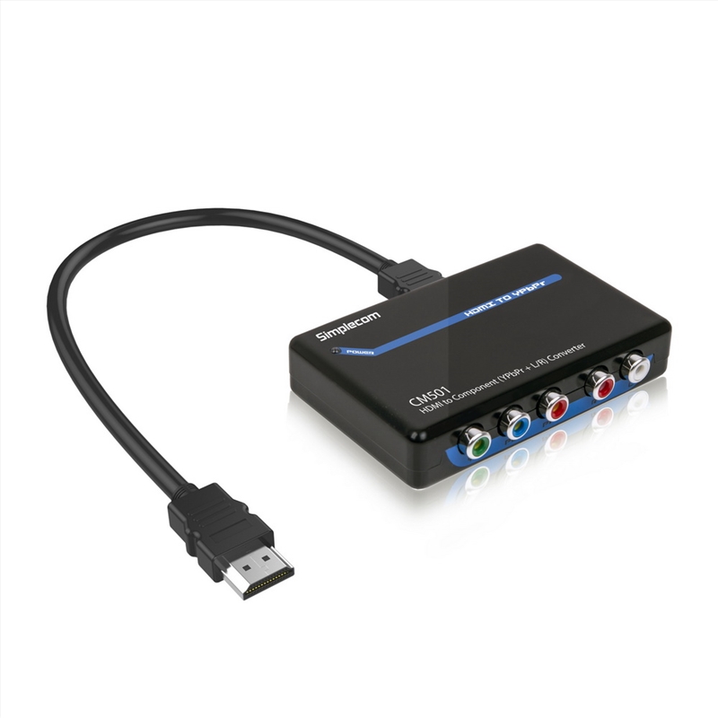 Simplecom CM501 HDMI to Component Video (YPbPr) and Audio (L/R) Converter/Product Detail/Electronics