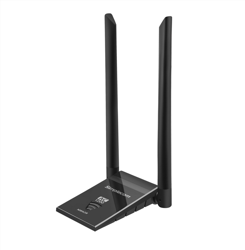Simplecom NW628 AC1200 WiFi Dual Band USB3.0 Adapter with 2x 5dBi High Gain Antennas/Product Detail/Electronics