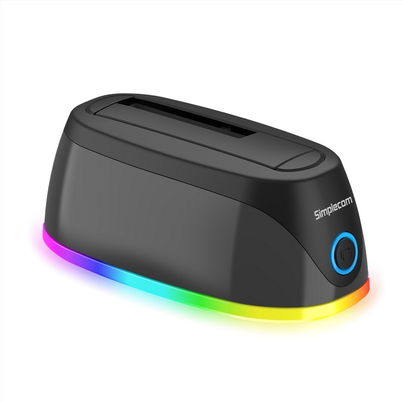 Simplecom SD336 USB 3.0 Docking Station for 2.5" and 3.5" SATA Drive with RGB Lighting/Product Detail/Electronics
