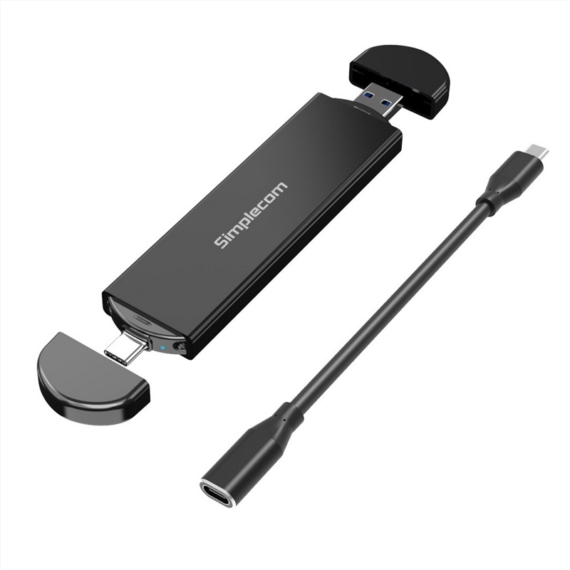 Simplecom SE522 NVMe / SATA M.2 SSD to USB 3.2 Gen 2 Dual USB Connector Enclosure/Product Detail/Electronics