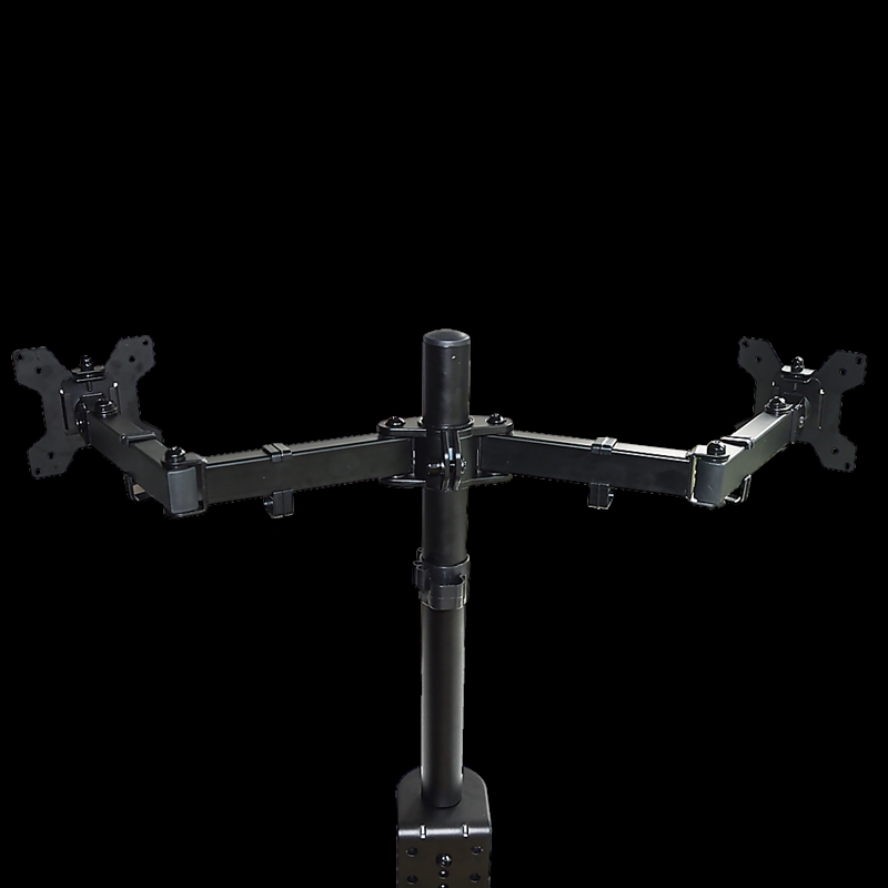 Dual LCD Monitor Desk Mount Stand Adjustable Fits 2 Screens Up To 27"/Product Detail/Accessories