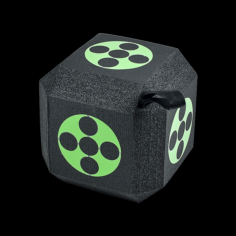 Archery 3D Dice Target Cube Reusable 18 Sides 23CM Self Healing XPE Foam Target/Product Detail/Sport & Outdoor