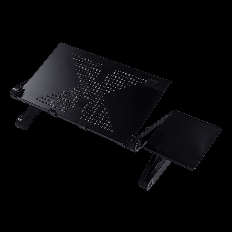 Aluminium Alloy Folding Laptop Computer Stand Desk Table Tray On Bed Mouse/Product Detail/Accessories