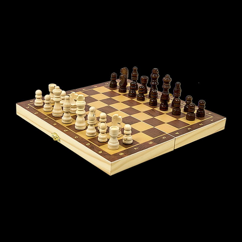 Chess Board Games Folding Large Chess Wooden Chessboard Set Wood Toy Gift/Product Detail/Board Games