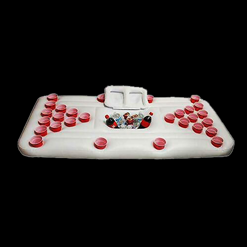 Big PVC Inflatable Beer Pong Raft Floating Pool Party Pong Game Table Lounge Toy/Product Detail/Adult Games