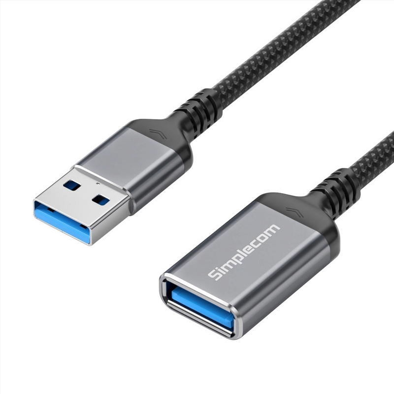 Simplecom CAU320 USB 3.0 Extension Cable USB-A Male to USB-A Female Nylon Braided 2.0M/Product Detail/Cables