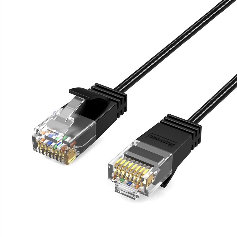 Simplecom CAE610 Ultra Slim Flexible Cat6A UTP Ethernet Cable 10Gbps 1M/Product Detail/Cables