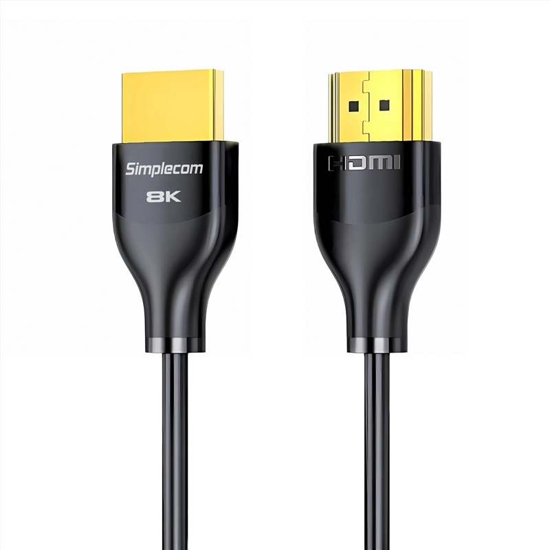 Simplecom CAH510 Ultra High Speed HDMI 2.1 Cable 48Gbps 8K@60Hz Slim Flexible 1M/Product Detail/Cables