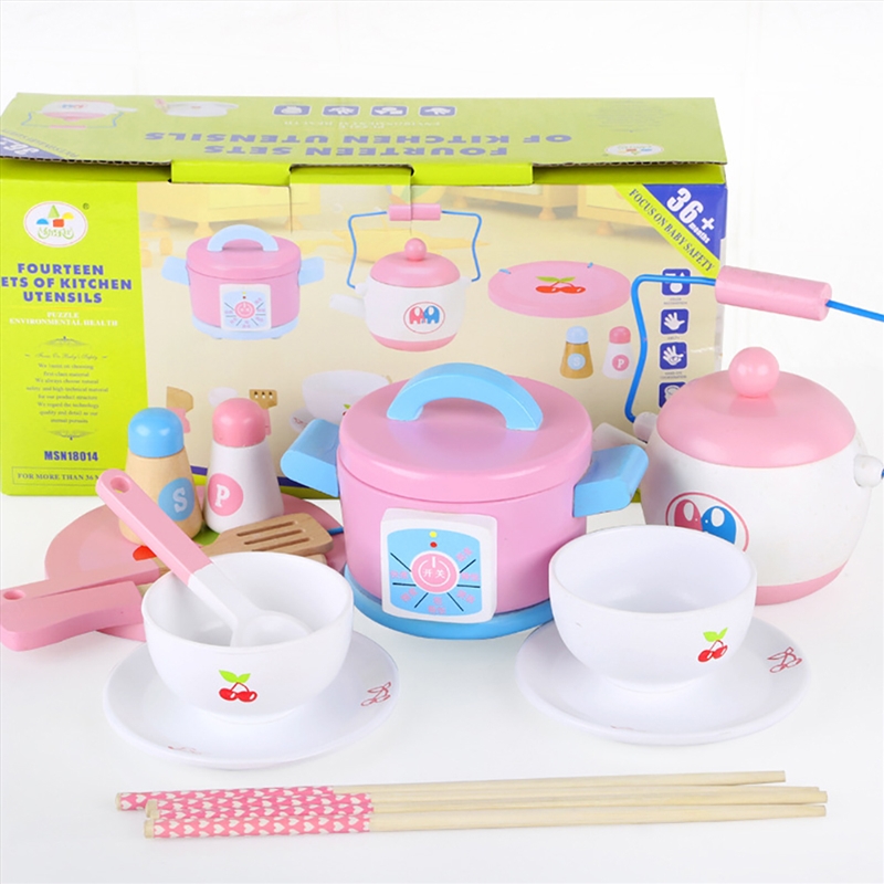 Kids Wooden Kitchen Tea Set Pretend Play/Product Detail/Toys