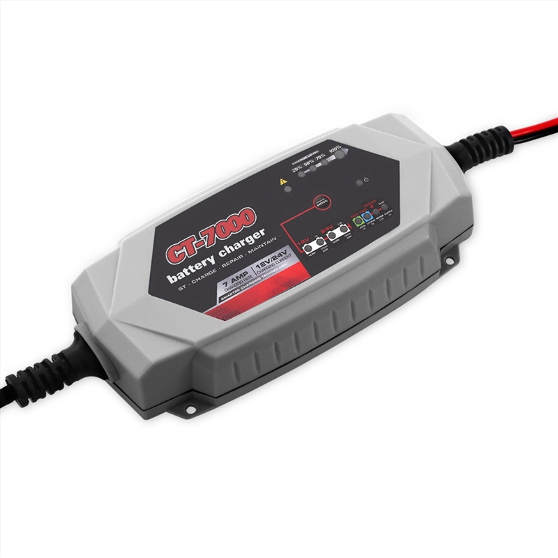 Smart Battery Charger 7A 12V 24V Automatic SLA AGM Car Truck Boat Motorcycle Caravan/Product Detail/Outdoor