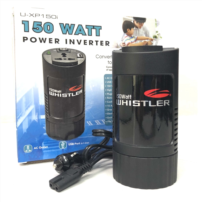 Compact 150W Car Caravan Power Inverter 12v 240v AC DC Sine Wave Can Cup Holder Size/Product Detail/Electronics