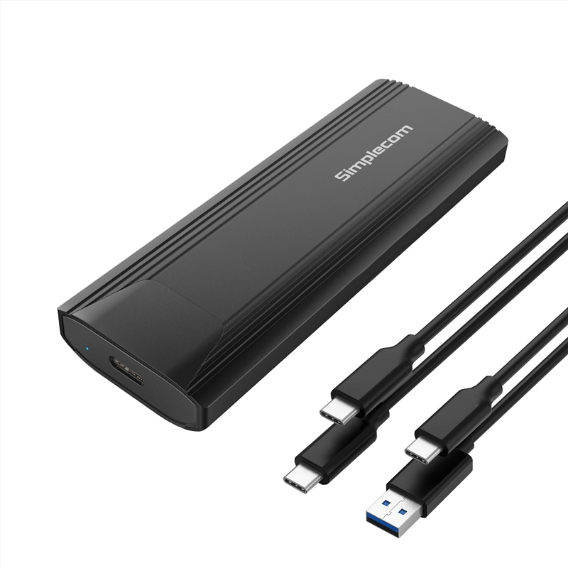 Simplecom SE504v2 NVMe / SATA Dual Protocol M.2 SSD USB-C Enclosure Tool-Free USB 3.2 Gen 2 10Gbps/Product Detail/Electronics