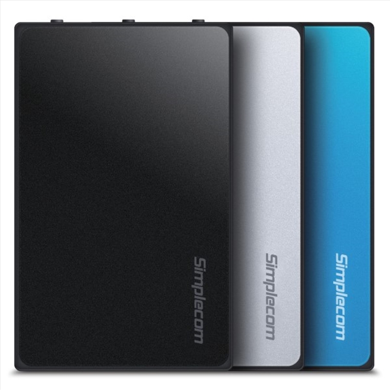 Simplecom SE325 Tool Free 3.5" SATA HDD to USB 3.0 Hard Drive Enclosure Black/Product Detail/Electronics