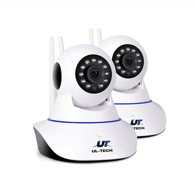 UL Tech Set of 2 1080P IP Wireless Camera - White/Product Detail/Electronics