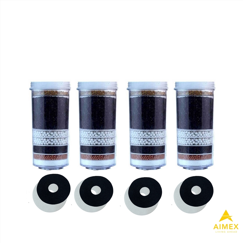 Aimex 8 Stage Water Fluoride Filter Cartridges x 4/Product Detail/Appliances