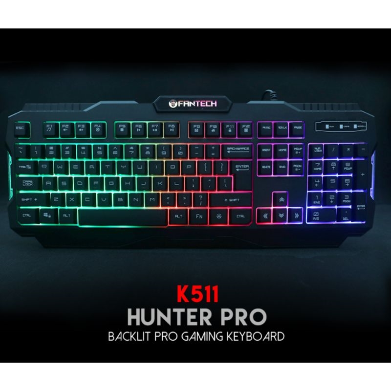 HUNTER PRO K511 Backlit Pro Gaming Keyboard/Product Detail/Electronics