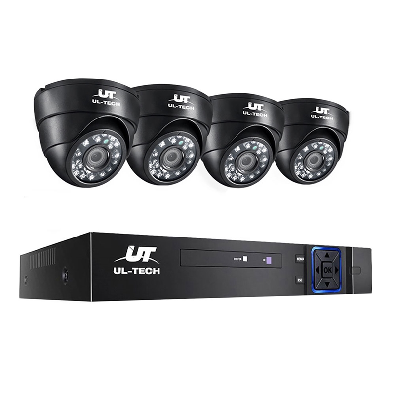 UL-tech CCTV Security Camera Home System DVR 1080P IP Long Range 4 Dome Cameras/Product Detail/Electronics
