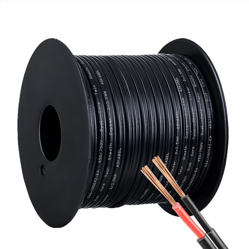 2.5MM Electrical Cable Twin Core Extension Wire 30M Car Solar Panel 450V/Product Detail/Garden