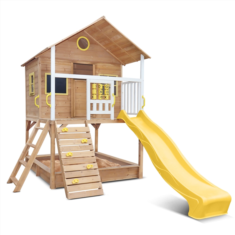 Lifespan Kids Warrigal Cubby House - Yellow Slide/Product Detail/Sport & Outdoor