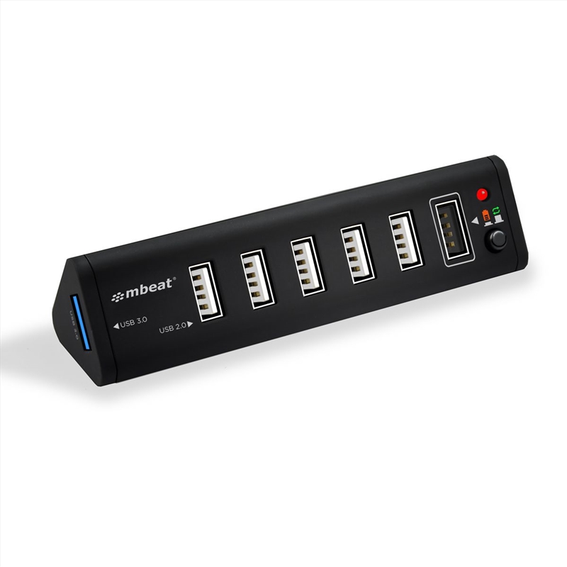 mbeat 7-Port USB 3.0 x 1 + USB 2.0 x 6 Hub with 2.1A Smart Charging Function/Product Detail/Electronics
