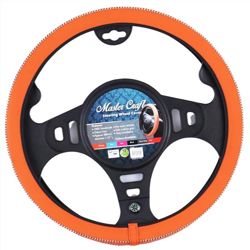 Mastercraft Steering Wheel Cover - Orange/Product Detail/Outdoor