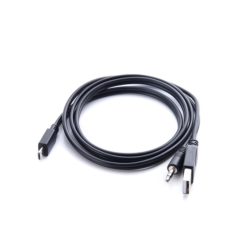 2 in1 Cable - Mini Micro USB to USB 3.5mm Aux Audio Jack Connection Cable/Product Detail/Cables
