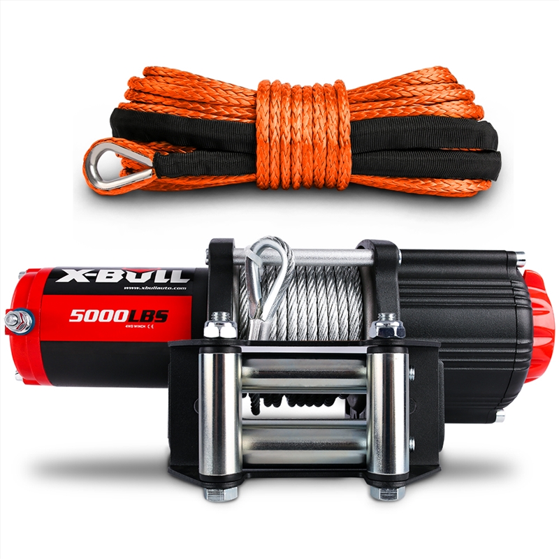 X-BULL 12V Electric Winch 5000LBS Wireless Steel Cable ATV Boat With 13M Synthetic Rope/Product Detail/Outdoor