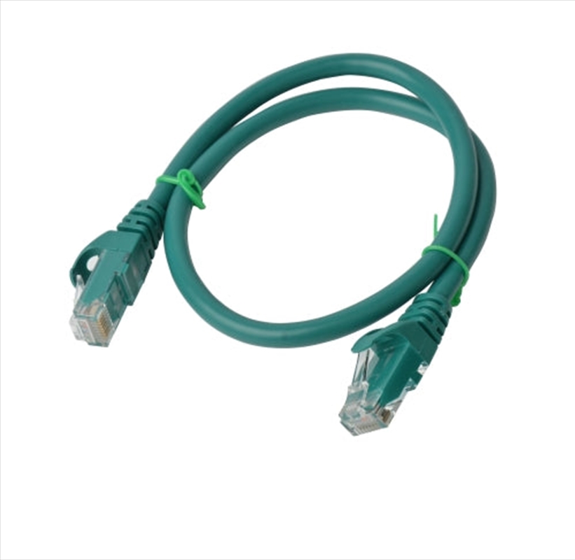 AKY CAT6A 0.25M METRE GREEN GIGABIT NETWORK PATCH LEAD (CAT5E/CAT6)/Product Detail/Cables