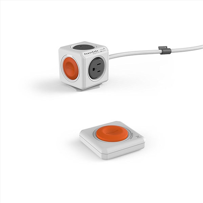 Allocacoc Powercube Extended Remote 4-Outlets + Remote control button/Product Detail/Electronics