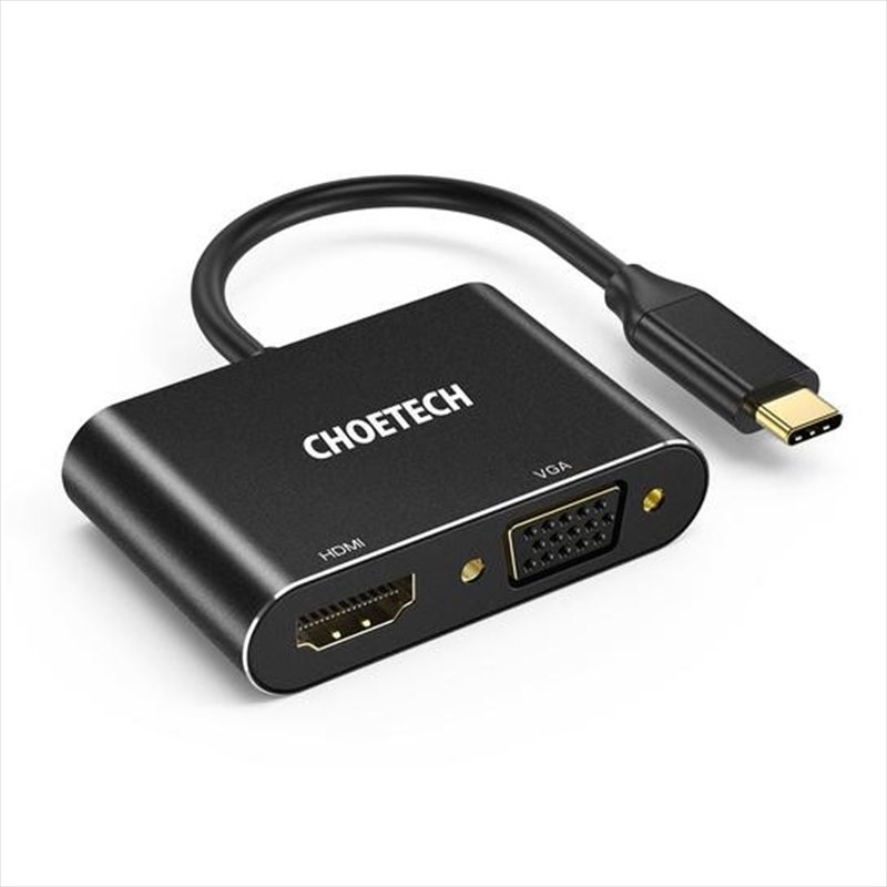Choetech HUB-M17 USB-C TO HDMI VGA ADAPTER/Product Detail/Electronics