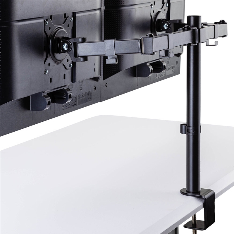 FORTIA Desk Monitor Stand 2 Arm - Dual Computer Holder Screen Riser Bracket/Product Detail/Accessories
