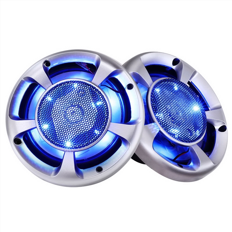 Giantz Set of 2 6.5inch LED Light Car Speakers/Product Detail/Electronics
