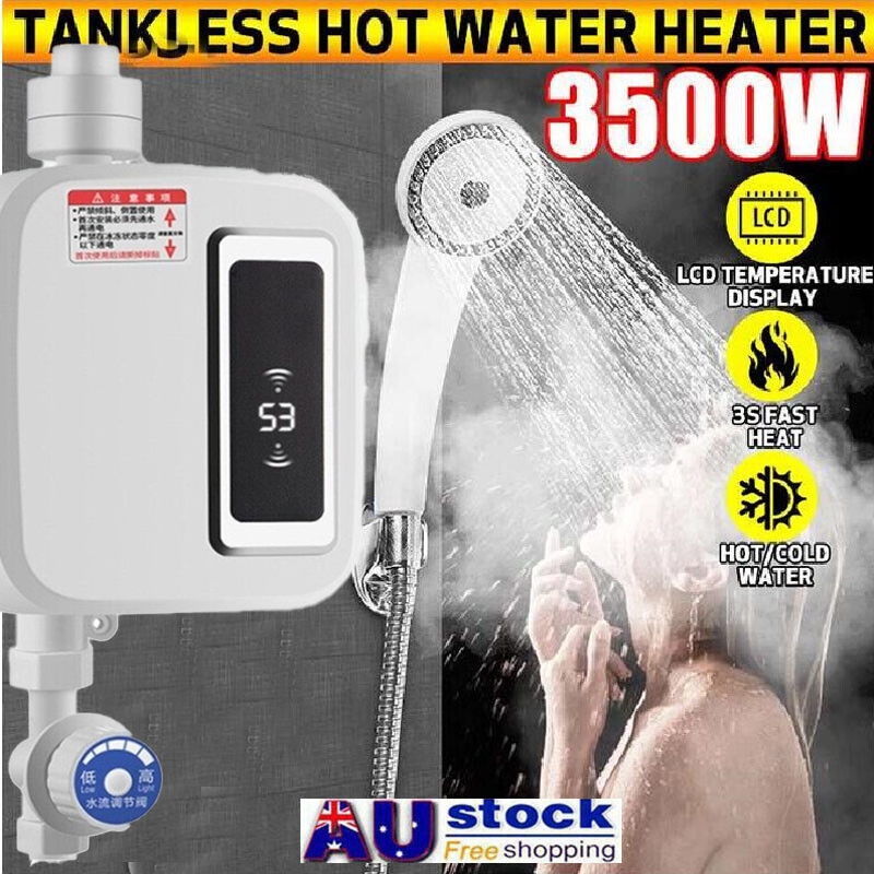 Buy Tankless Instant Electric Hot Water Heater System Instant Hot Water