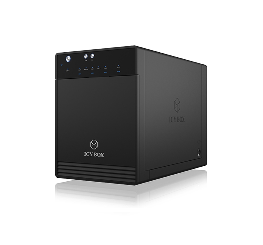 ICY BOX SINGLE enclosure for 4x HDD/SSD with USB 3.1 (Gen 2) Type-C interface and fan/Product Detail/Electronics