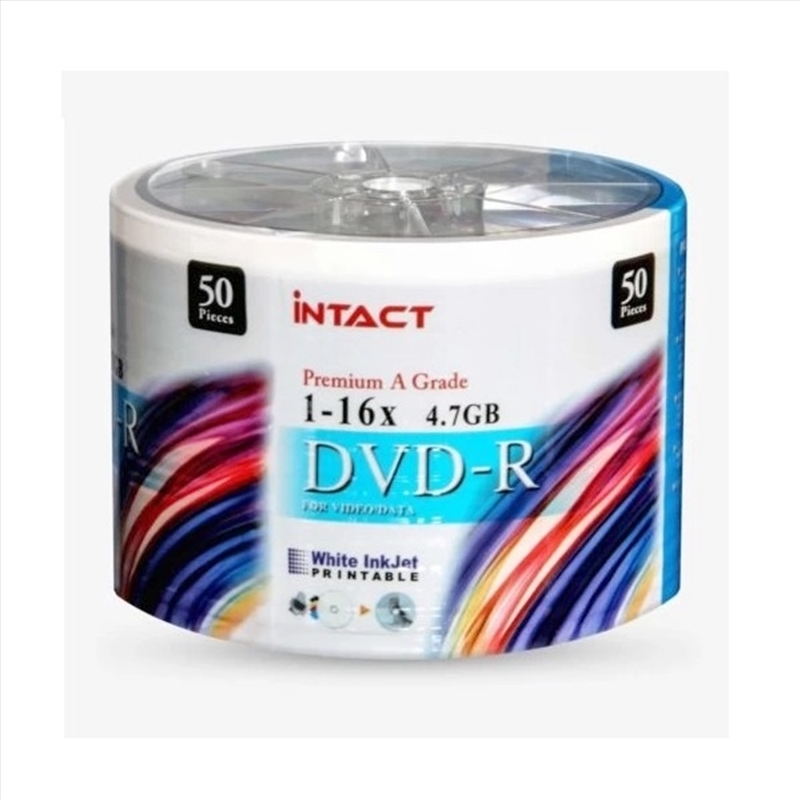 INTACT Printable DVD-R 16x White 50 pcs/Product Detail/Electronics