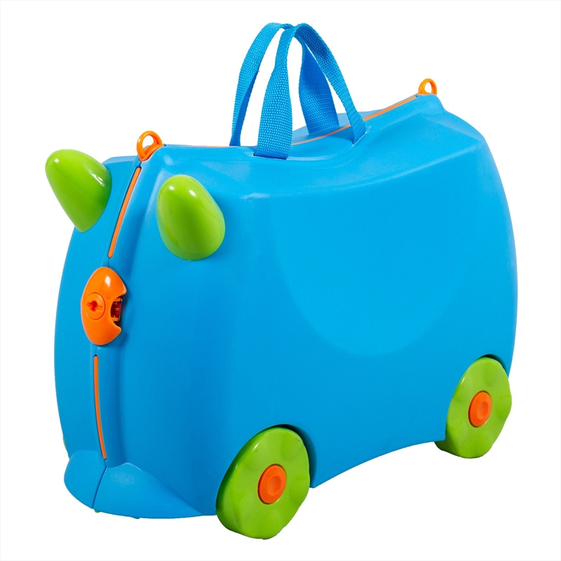 Kiddicare Bon Voyage Kids Ride On Suitcase Luggage Blue/Product Detail/Bags