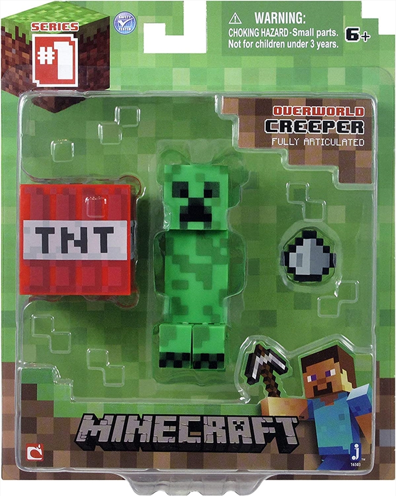 Minecraft Overworld Creeper Core Figure With Accessories/Product Detail/Toys