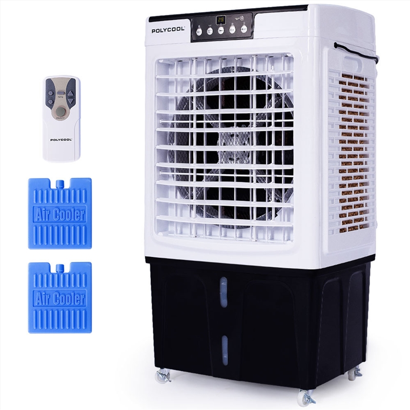 POLYCOOL 45L 125W Evaporative Air Cooler Portable Industrial Fan, Purifier, Humidifier, Remote Contr/Product Detail/Appliances