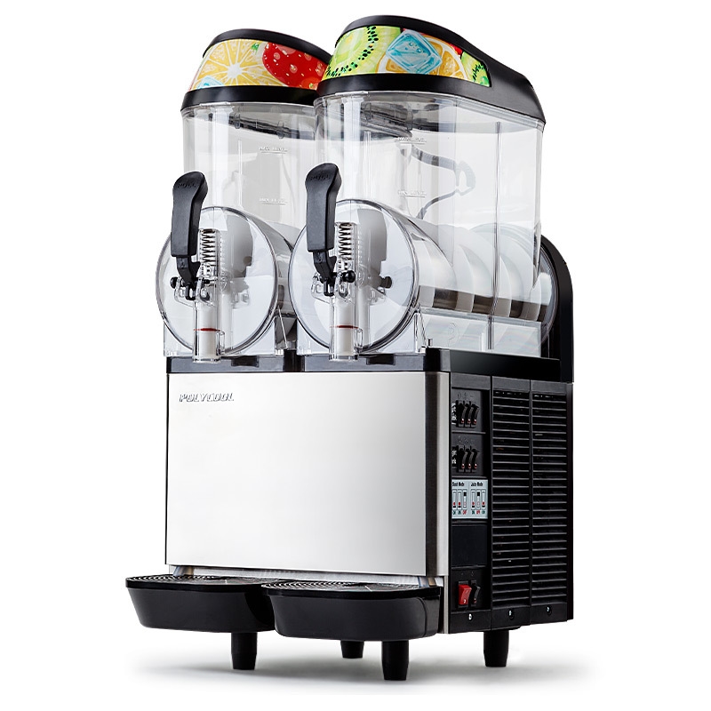 POLYCOOL 24L Slushie Machine 2 x 12L Commercial Granita Slush Maker Slurpee Slushy Juice/Product Detail/Appliances