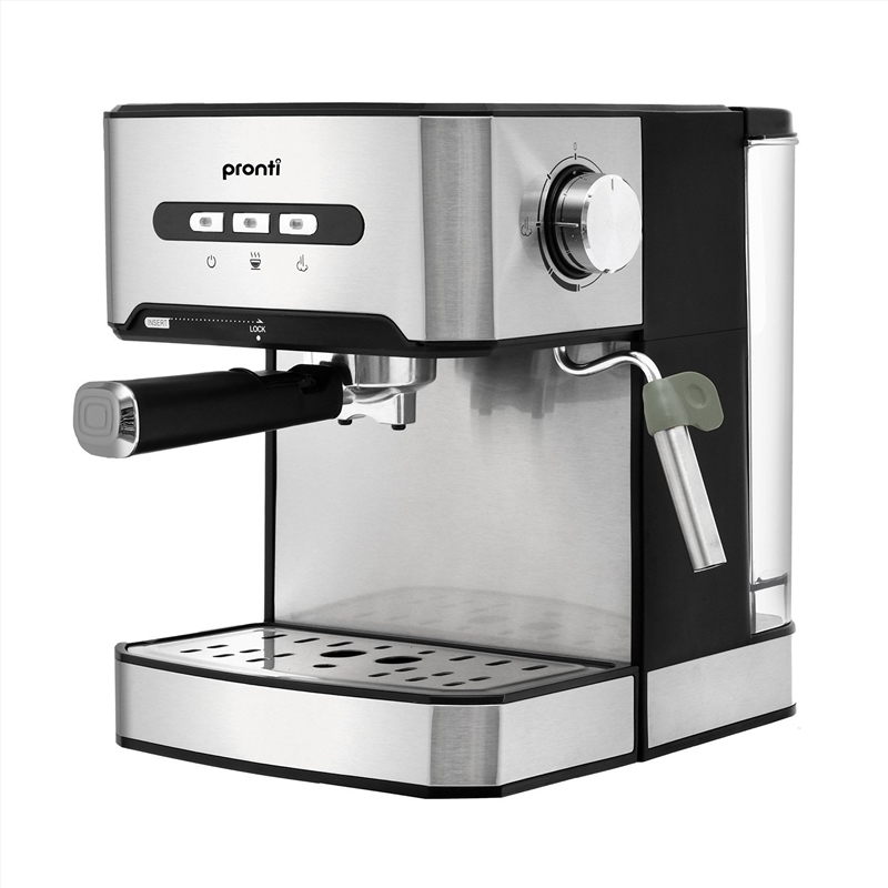 Pronti 1.6L Automatic Coffee Espresso Machine with Steam Frother/Product Detail/Appliances