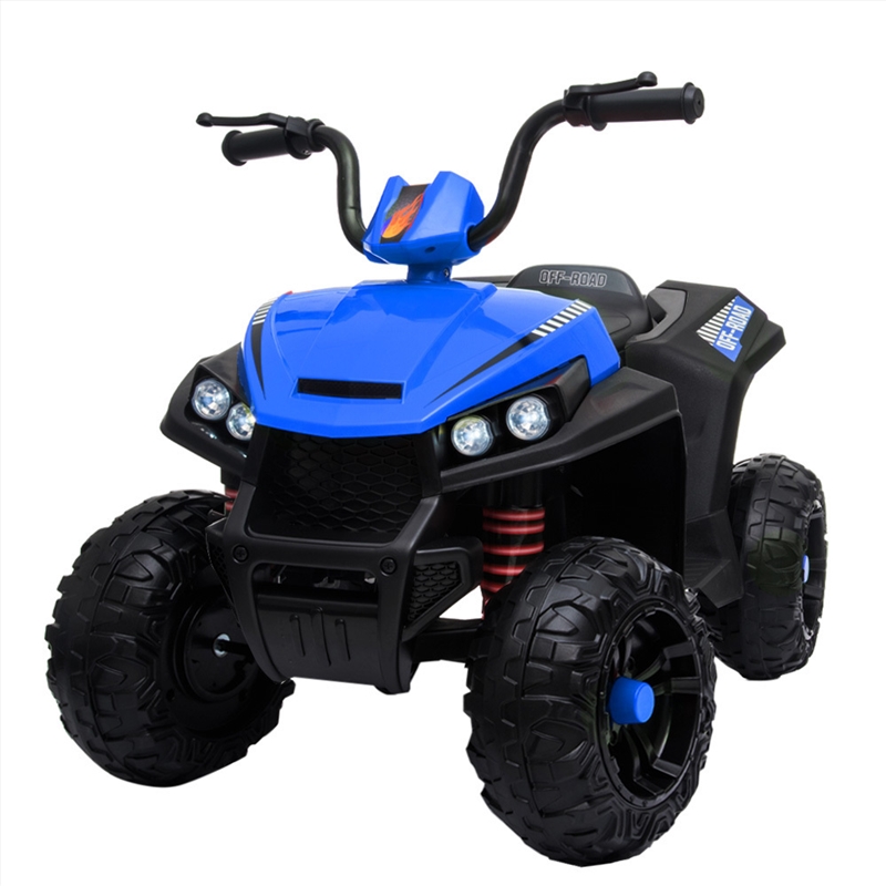 ROVO KIDS Electric Ride On ATV Quad Bike Battery Powered, Black and Blue/Product Detail/Bikes Trikes & Ride Ons