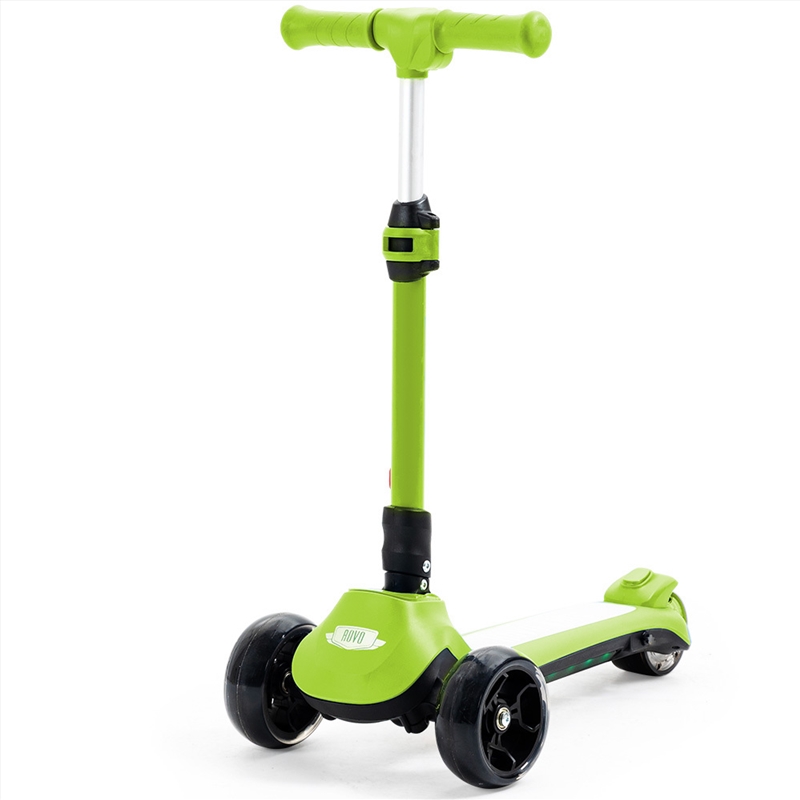 ROVO KIDS 3-Wheel Electric Scooter, Ages 3-8, Adjustable Height, Folding, Lithium Battery, Green/Product Detail/Bikes Trikes & Ride Ons